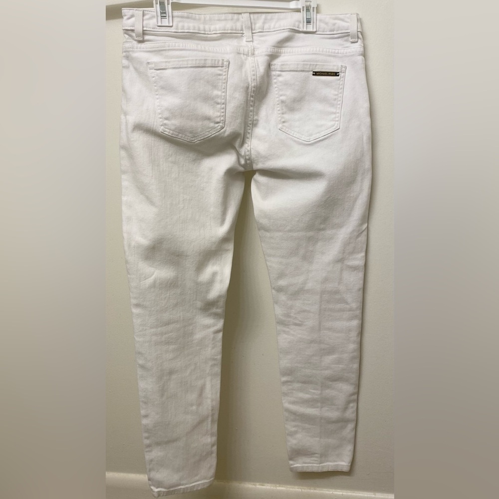 Michael Kors White Skinny Jeans - Picture 5 of 6